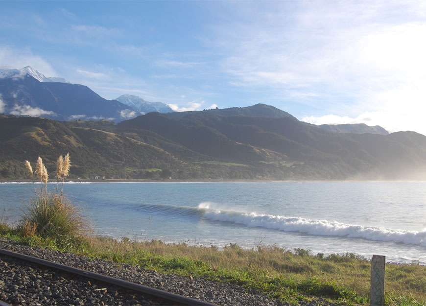 beautiful beaches of Kaikoura